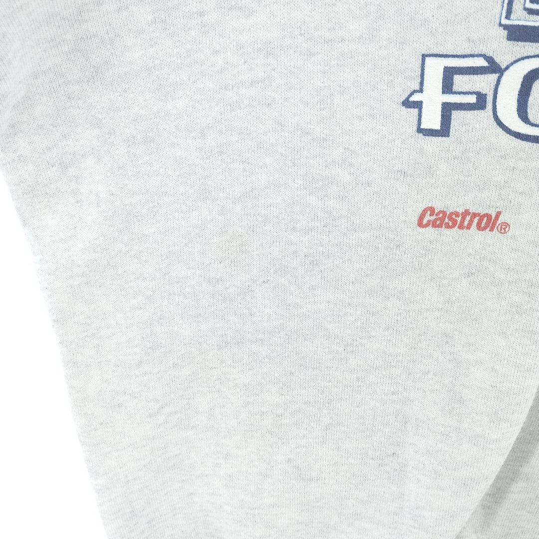 Vintage 90'S GRAND SPORT NFL Dallas Cowboys Print Sweatshirt, Made in USA, Men's XL cotton gray type Vintage Second Hand