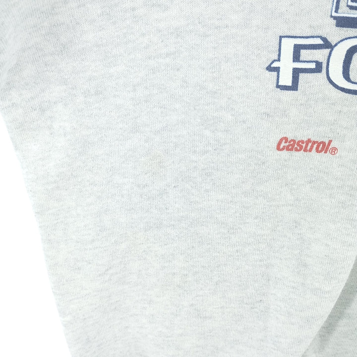 Vintage 90'S GRAND SPORT NFL Dallas Cowboys Print Sweatshirt, Made in USA, Men's XL cotton gray type Vintage Second Hand