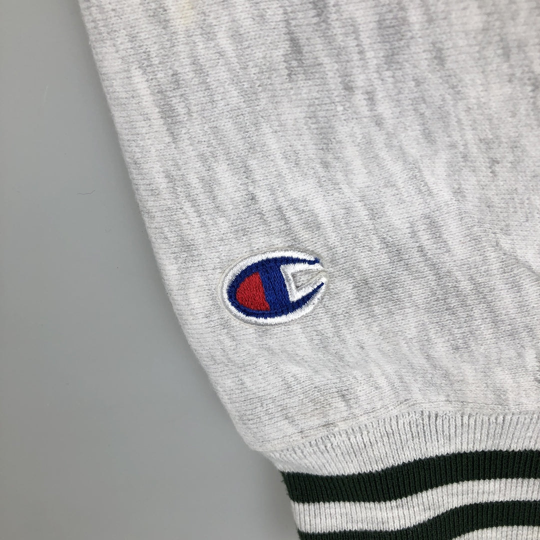 Champion Reverse Weave Notre Dame University College Sweatshirt, Men's Size Medium unclear gray type Vintage Second Hand