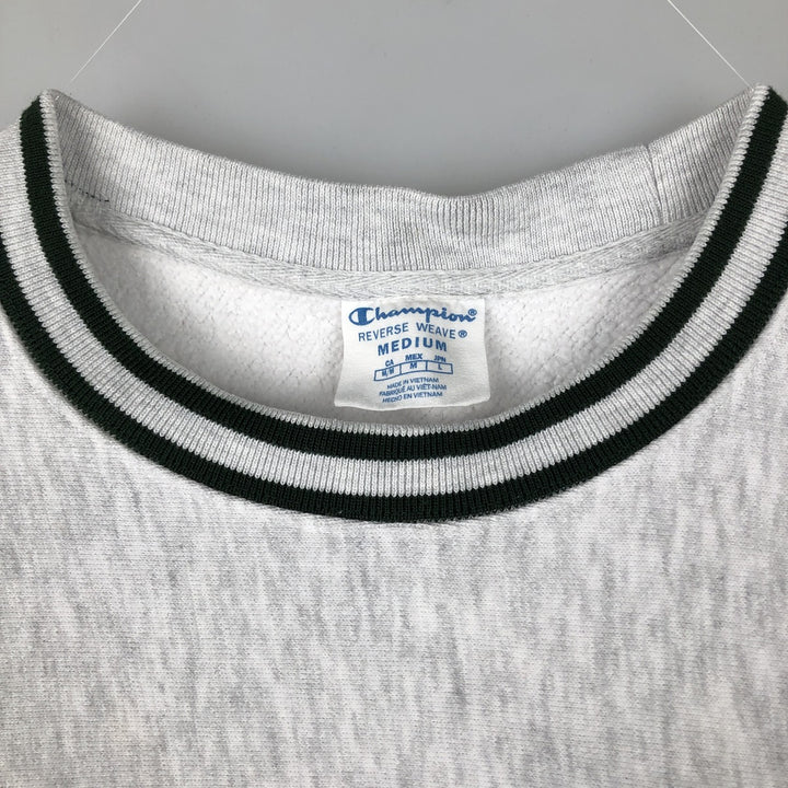 Champion Reverse Weave Notre Dame University College Sweatshirt, Men's Size Medium unclear gray type Vintage Second Hand