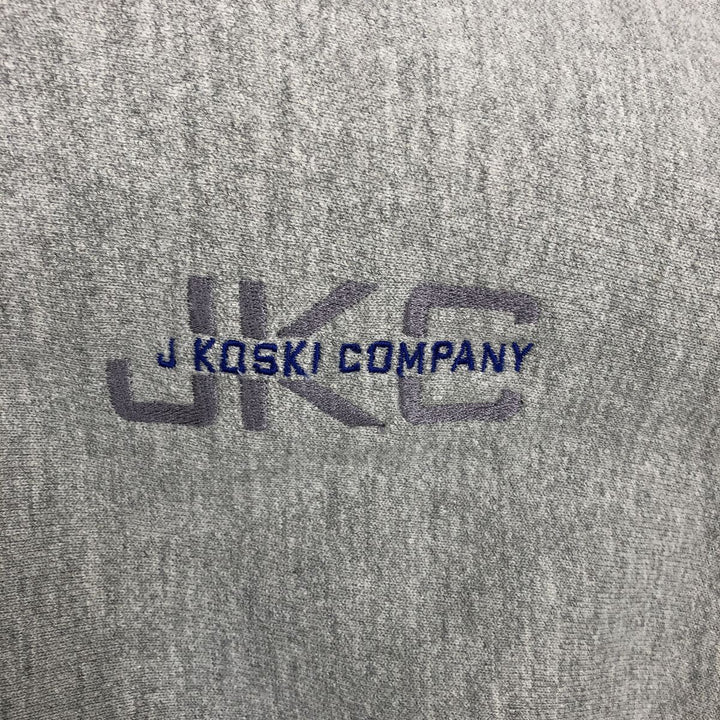 2000'S Champion PREMIUM REVERSE WEAVE Premium Reverse Weave Sweatshirt Pullover Hoodie, Men's Size L cotton gray type Vintage Second Hand