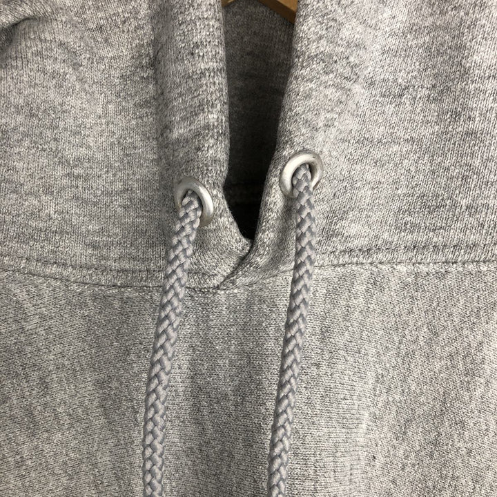 2000'S Champion PREMIUM REVERSE WEAVE Premium Reverse Weave Sweatshirt Pullover Hoodie, Men's Size L cotton gray type Vintage Second Hand