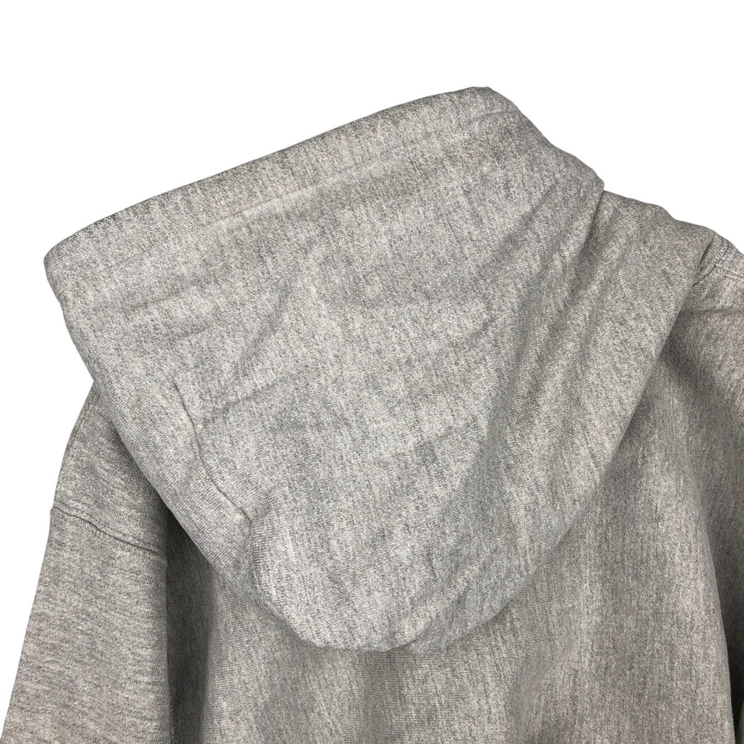 2000'S Champion PREMIUM REVERSE WEAVE Premium Reverse Weave Sweatshirt Pullover Hoodie, Men's Size L cotton gray type Vintage Second Hand