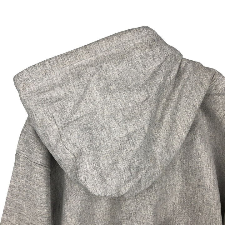 2000'S Champion PREMIUM REVERSE WEAVE Premium Reverse Weave Sweatshirt Pullover Hoodie, Men's Size L cotton gray type Vintage Second Hand