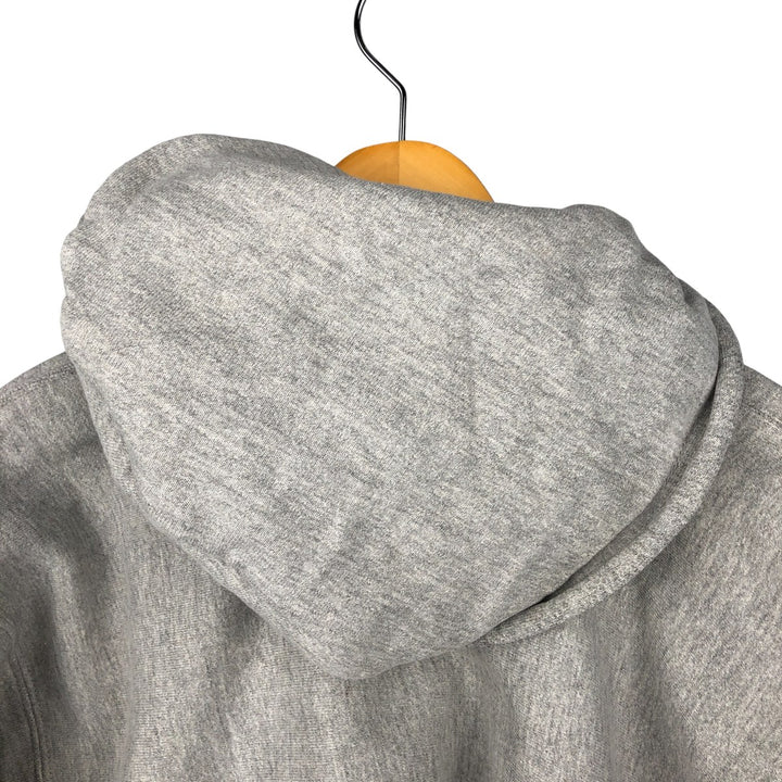 2000'S Champion PREMIUM REVERSE WEAVE Premium Reverse Weave Sweatshirt Pullover Hoodie, Men's Size L cotton gray type Vintage Second Hand