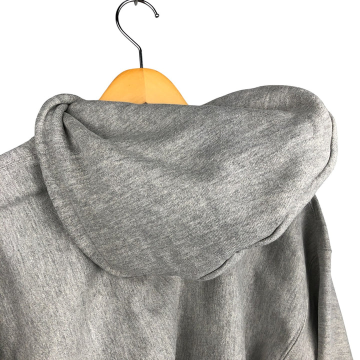 2000'S Champion PREMIUM REVERSE WEAVE Premium Reverse Weave Sweatshirt Pullover Hoodie, Men's Size L cotton gray type Vintage Second Hand