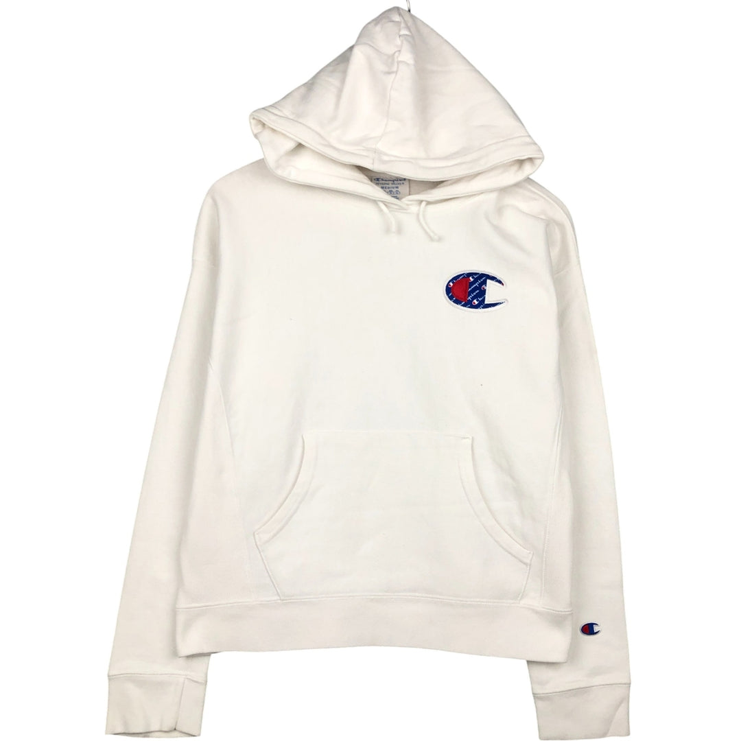 Champion REVERSE WEAVE Reverse Weave Oversized Sweatshirt Pullover Hoodie, Men's Size M cotton white type Vintage Second Hand