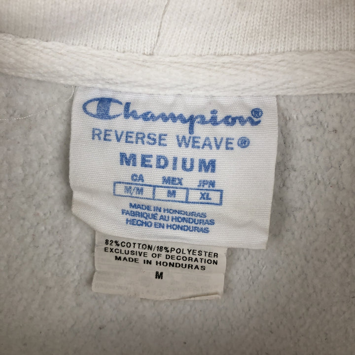 Champion REVERSE WEAVE Reverse Weave Oversized Sweatshirt Pullover Hoodie, Men's Size M cotton white type Vintage Second Hand