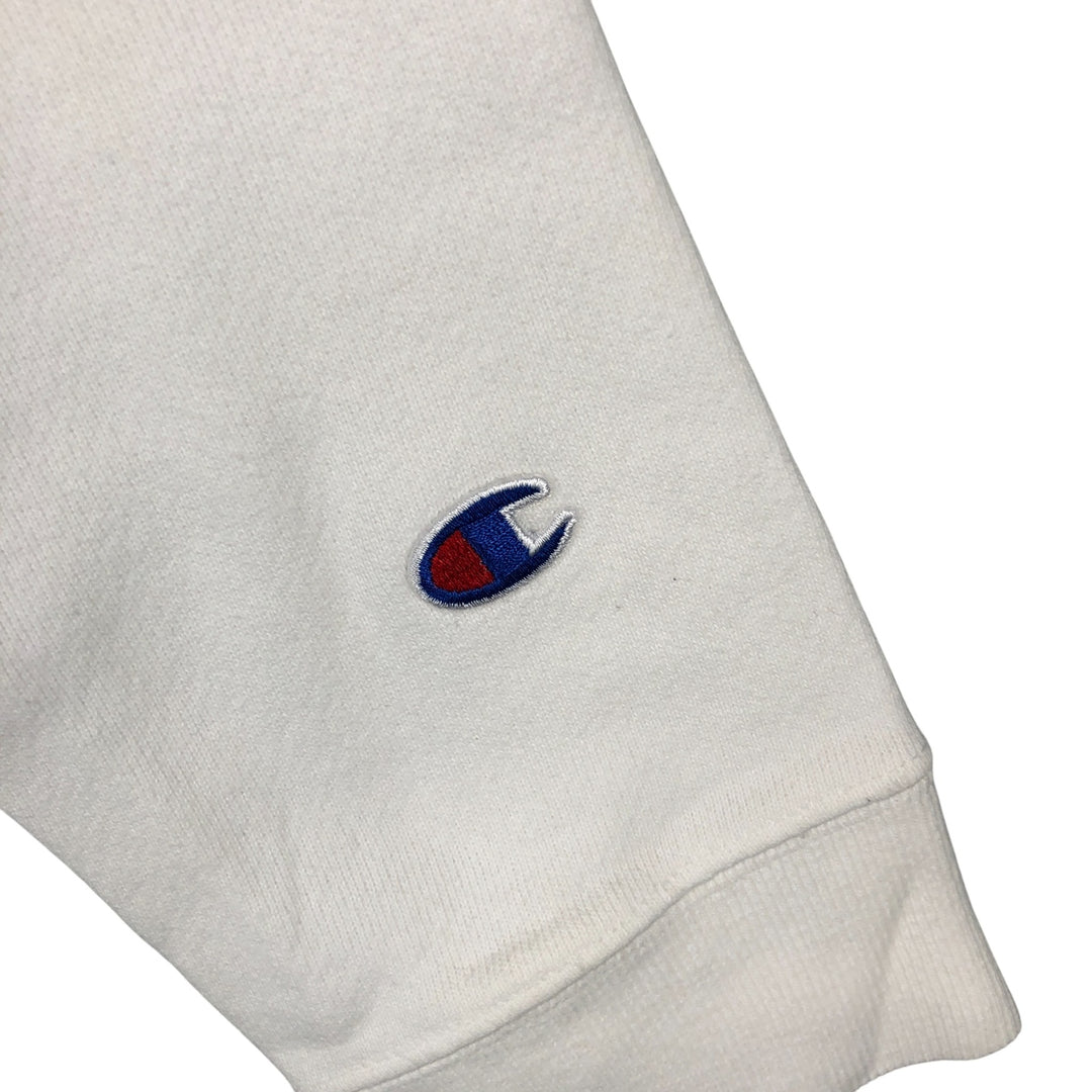 Champion REVERSE WEAVE Reverse Weave Oversized Sweatshirt Pullover Hoodie, Men's Size M cotton white type Vintage Second Hand