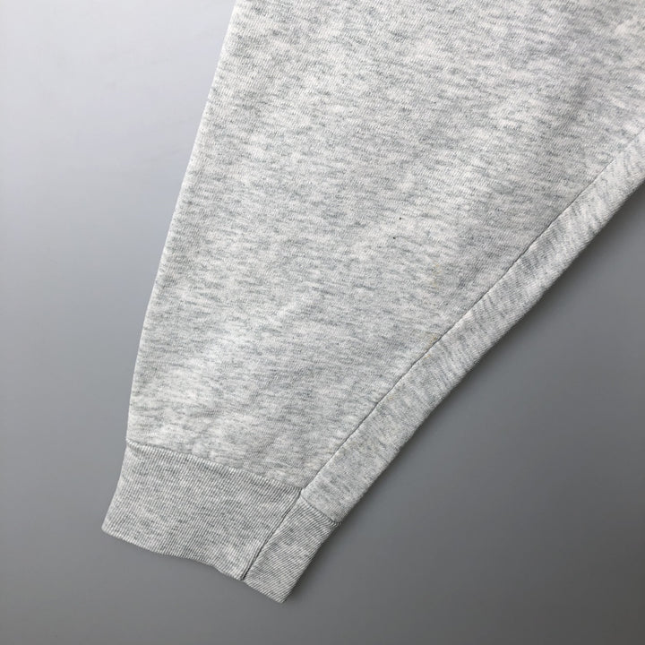 90'S Fruit of the Loom printed sweatshirt, made in the USA, men's XL size, vintage cotton gray type Vintage Second Hand