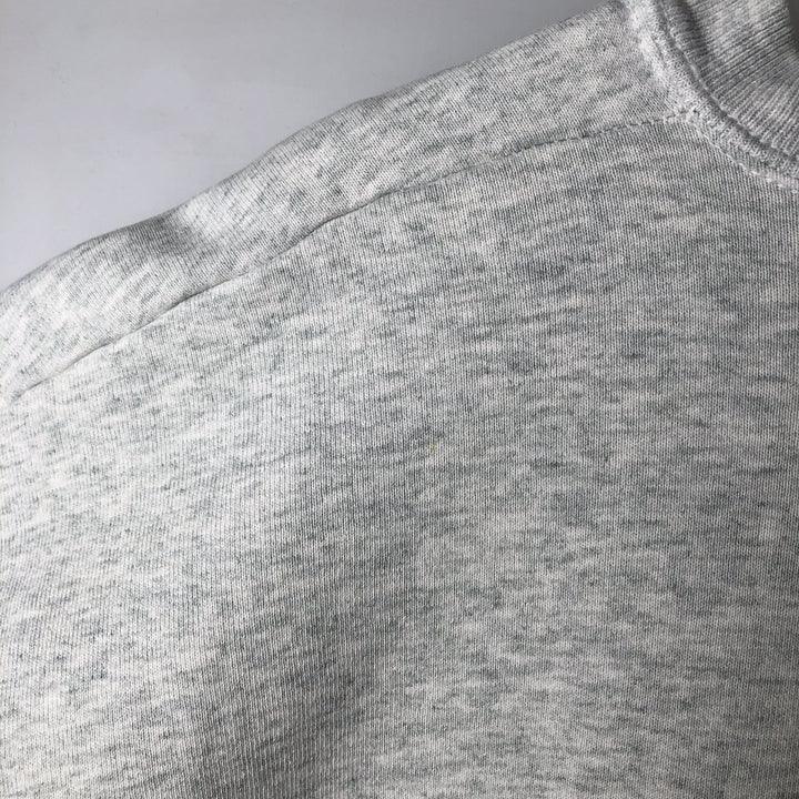 90'S Fruit of the Loom printed sweatshirt, made in the USA, men's XL size, vintage cotton gray type Vintage Second Hand