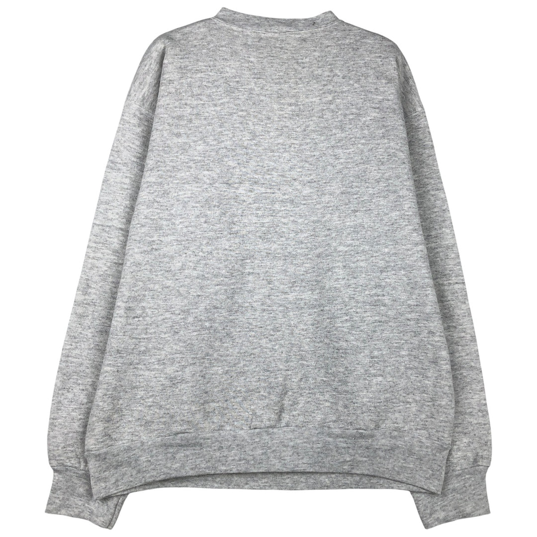 Vintage 90'S Tultex Advertising Sweatshirt, Made in USA, Men's Size L cotton gray type Vintage Second Hand