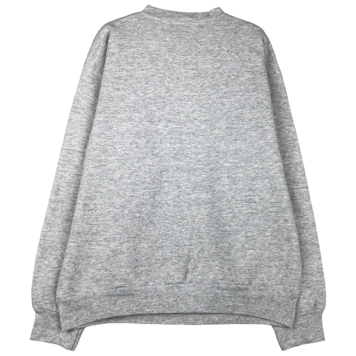 Vintage 90'S Tultex Advertising Sweatshirt, Made in USA, Men's Size L cotton gray type Vintage Second Hand