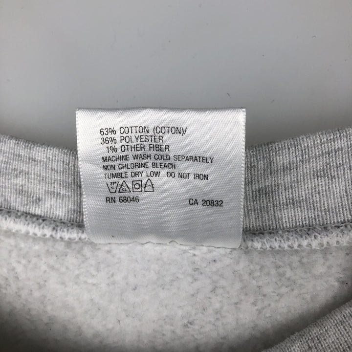 Vintage 90'S Tultex Advertising Sweatshirt, Made in USA, Men's Size L cotton gray type Vintage Second Hand