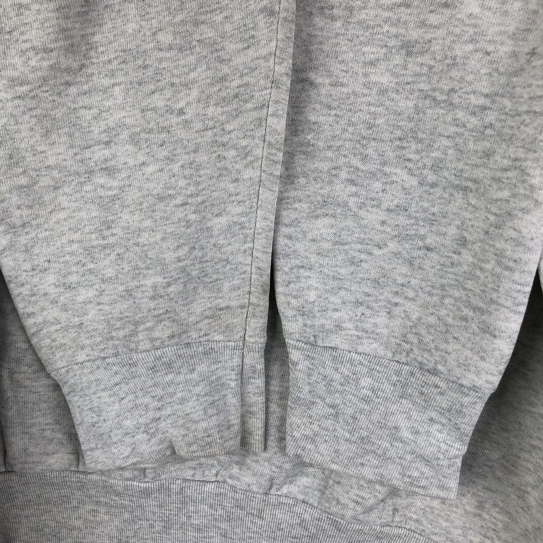 90'S Fruit of the Loom College Sweatshirt, Made in USA, Men's Size L, Vintage cotton gray type Vintage Second Hand