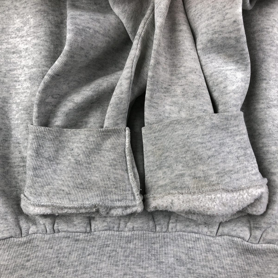 90'S Fruit of the Loom College Sweatshirt, Made in USA, Men's Size L, Vintage cotton gray type Vintage Second Hand