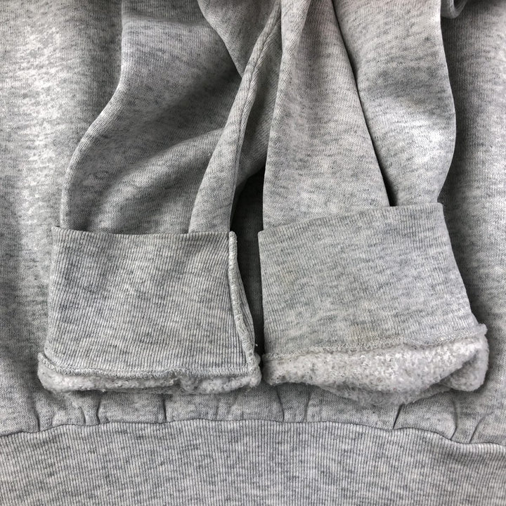 90'S Fruit of the Loom College Sweatshirt, Made in USA, Men's Size L, Vintage cotton gray type Vintage Second Hand