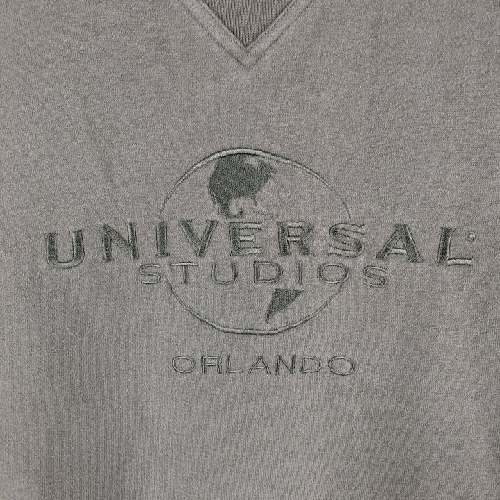 Vintage 90'S Universal Studios Advertising Sweatshirt, Men's XL cotton Khaki type sage green Vintage Second Hand