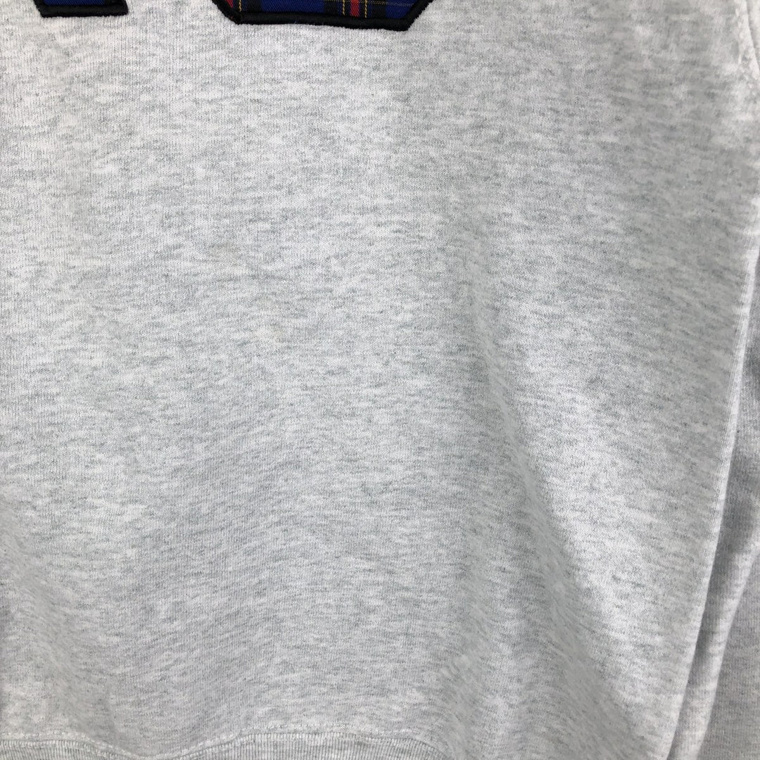Vintage 90'S Fruit of the Loom Supercotton Check Pattern Sweatshirt, Made in USA, Men's Size L cotton gray type Vintage Second Hand