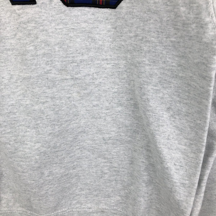 Vintage 90'S Fruit of the Loom Supercotton Check Pattern Sweatshirt, Made in USA, Men's Size L cotton gray type Vintage Second Hand