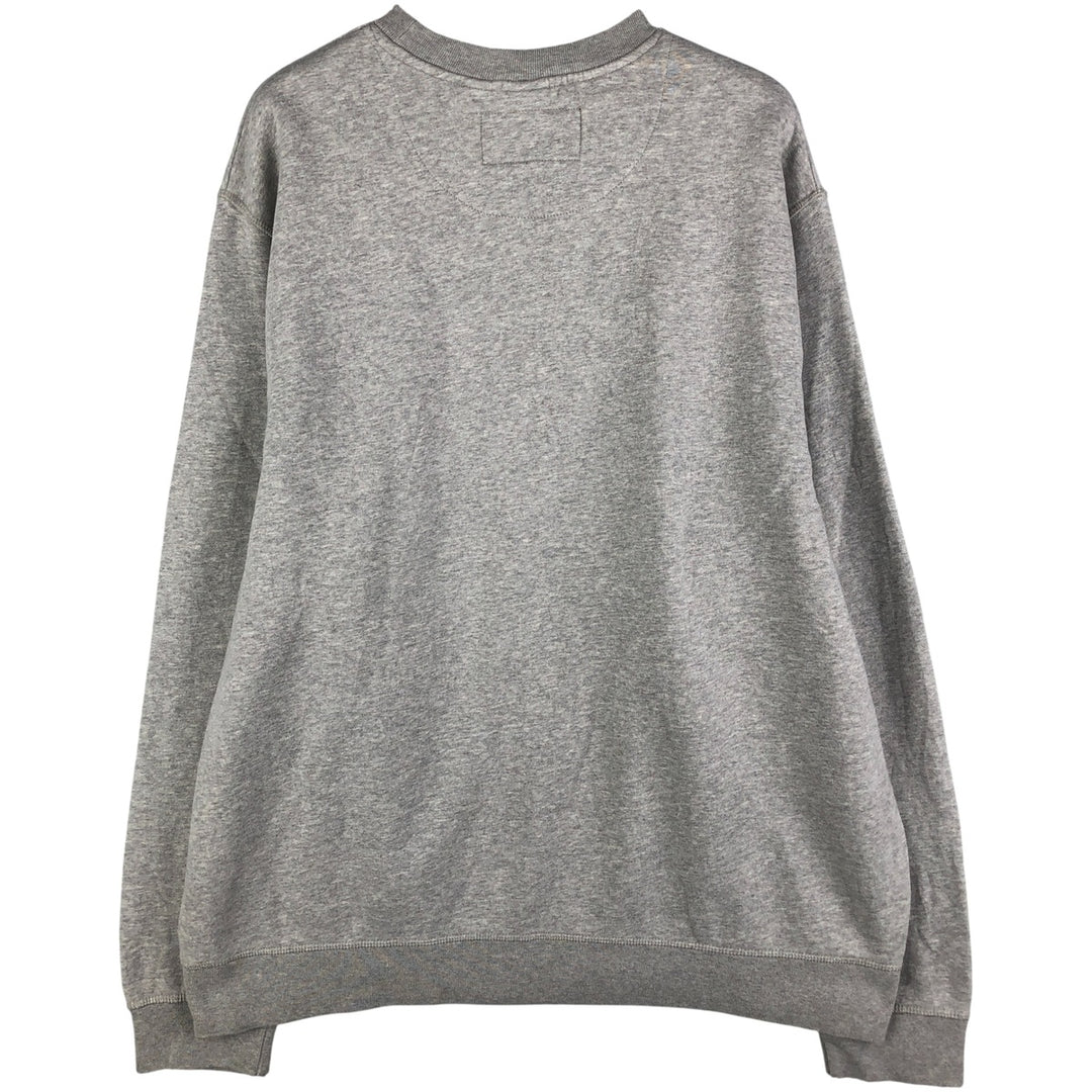 Reebok logo sweatshirt, men's size XL cotton gray type Vintage Second Hand