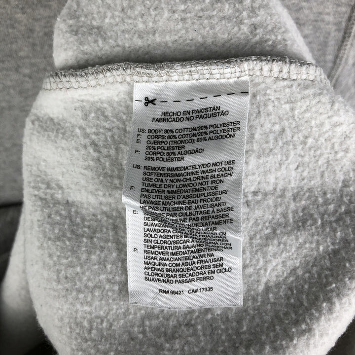 Reebok logo sweatshirt, men's size XL cotton gray type Vintage Second Hand