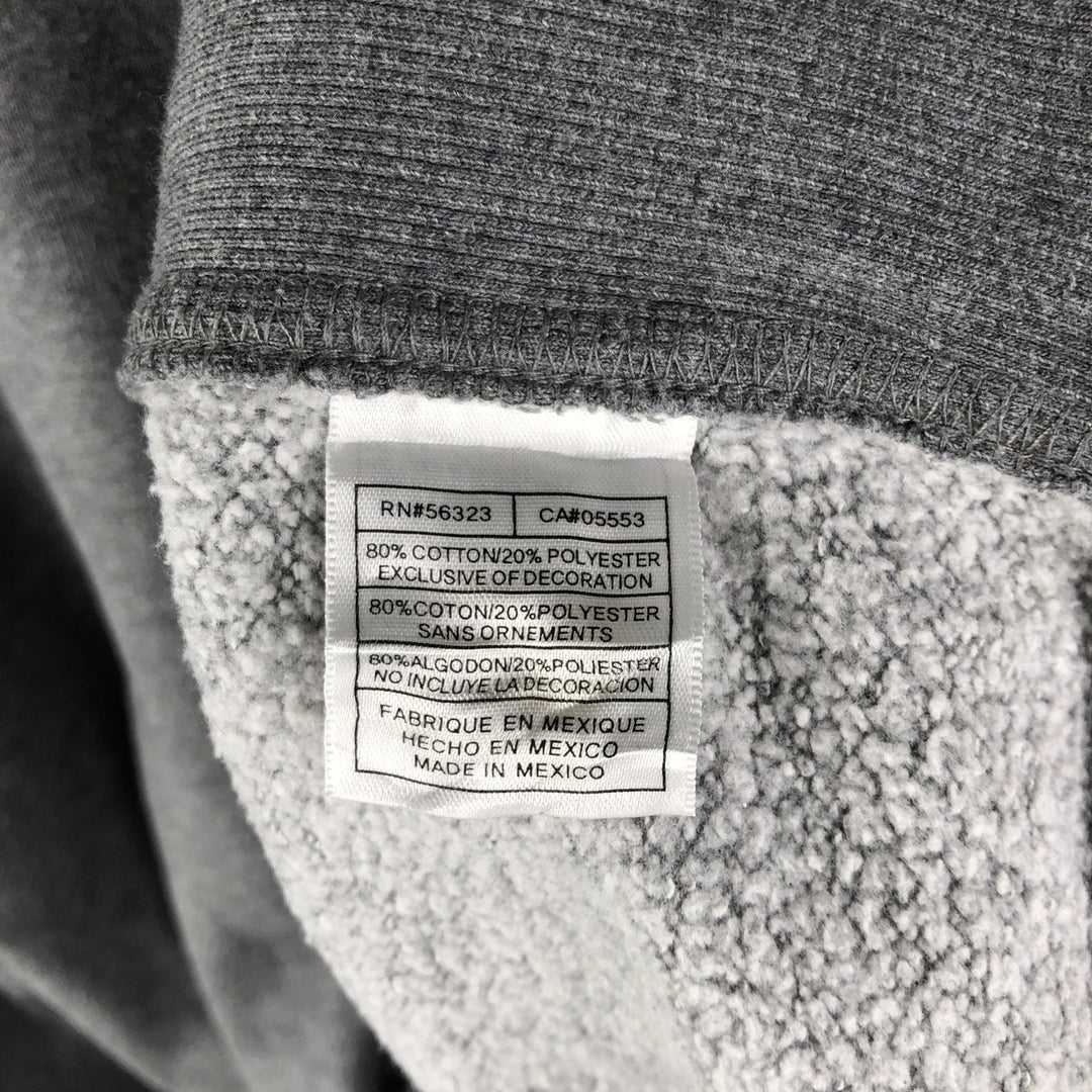 2000'S Nike Team Half-Zip Sweatshirt, Men's Size L cotton gray type Vintage Second Hand