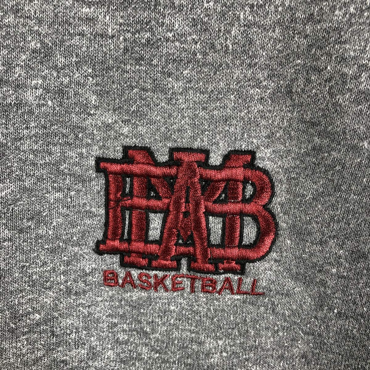 2000'S Nike Team Half-Zip Sweatshirt, Men's Size L cotton gray type Vintage Second Hand