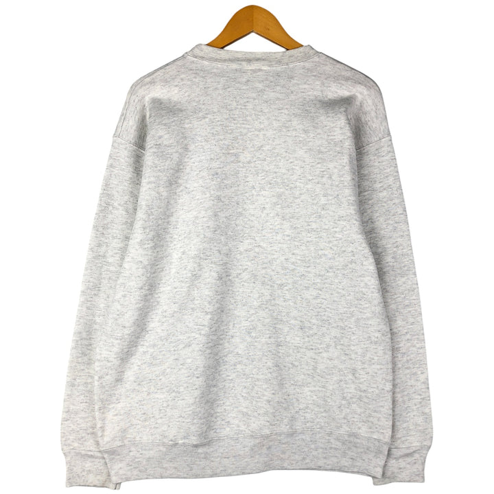 90'S Reebok Logo Sweatshirt, Men's Size L, Vintage unclear gray type Vintage Second Hand