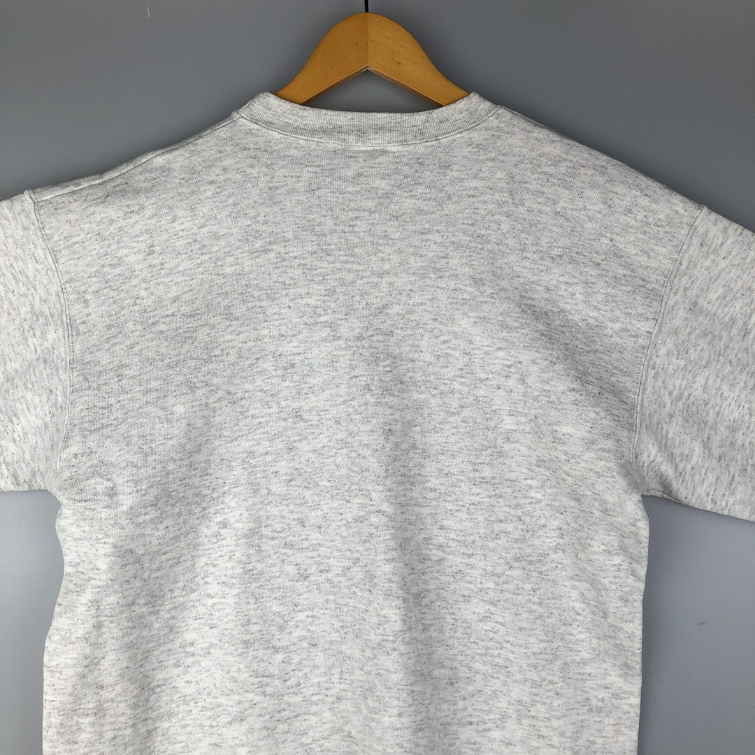 90'S Reebok Logo Sweatshirt, Men's Size L, Vintage unclear gray type Vintage Second Hand