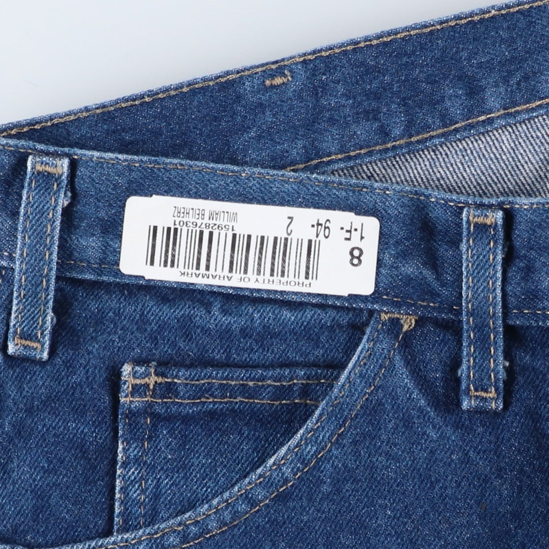 Dickies denim painter pants for men, equivalent to W34 cotton blue type Vintage Second Hand