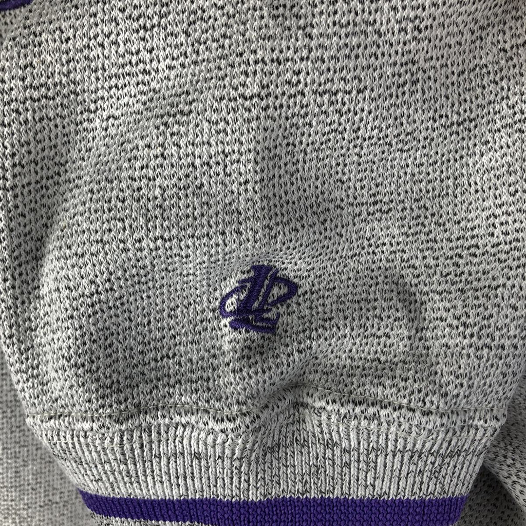 LOGO ATHLETIC NFL MINNESOTA VIKINGS Logo Sweatshirt, Men's Size L cotton gray type Vintage Second Hand