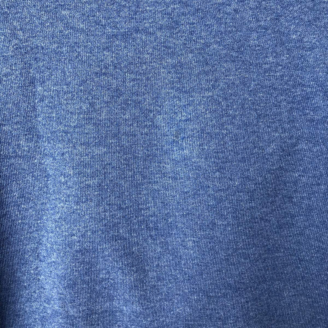 90'S Taltex MICKEY MOUSE Mickey Mouse character sweatshirt, Made in USA, Men's size L cotton blue type Vintage Second Hand