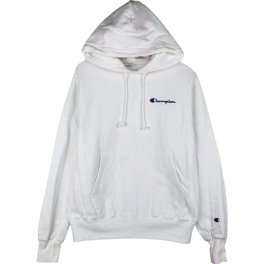 Champion REVERSE WEAVE Reverse Weave Sweat Pullover Hoodie Men's S cotton white type Vintage Second Hand