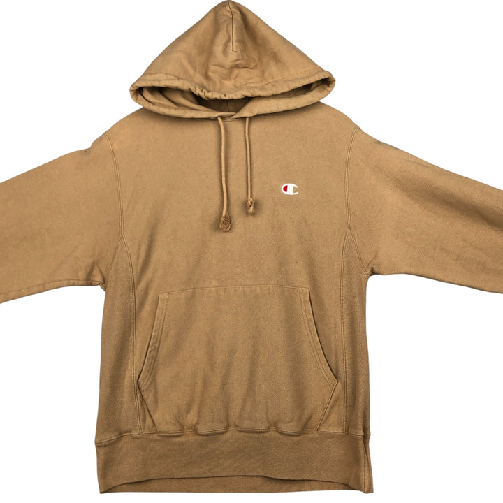 Champion REVERSE WEAVE Reverse Weave Sweat Pullover Hoodie Men's S cotton beige type brown Vintage Second Hand