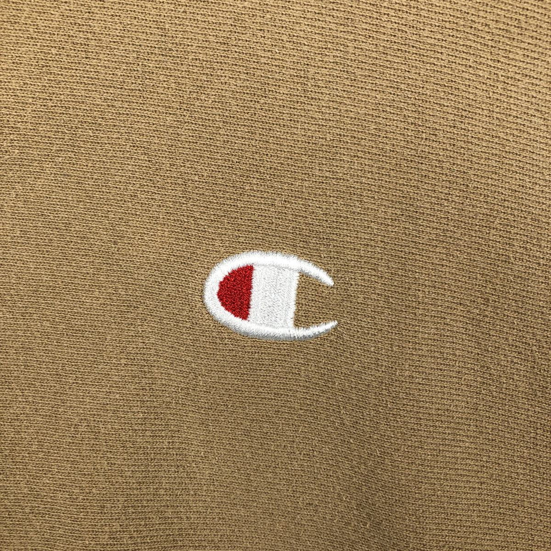 Champion REVERSE WEAVE Reverse Weave Sweat Pullover Hoodie Men's S cotton beige type brown Vintage Second Hand
