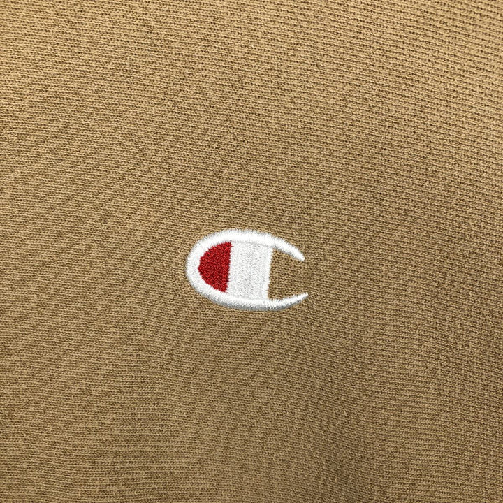Champion REVERSE WEAVE Reverse Weave Sweat Pullover Hoodie Men's S cotton beige type brown Vintage Second Hand