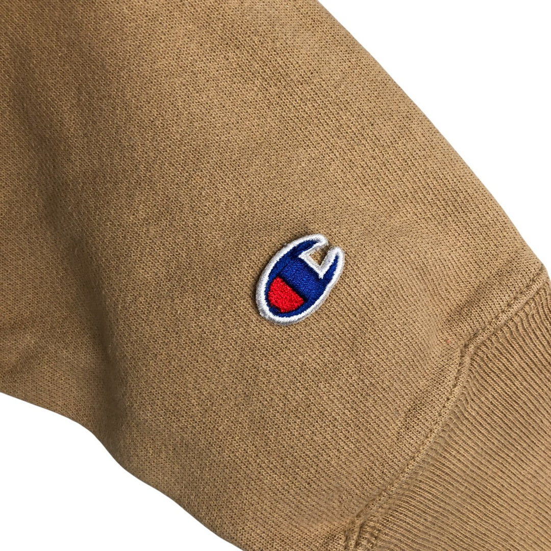 Champion REVERSE WEAVE Reverse Weave Sweat Pullover Hoodie Men's S cotton beige type brown Vintage Second Hand