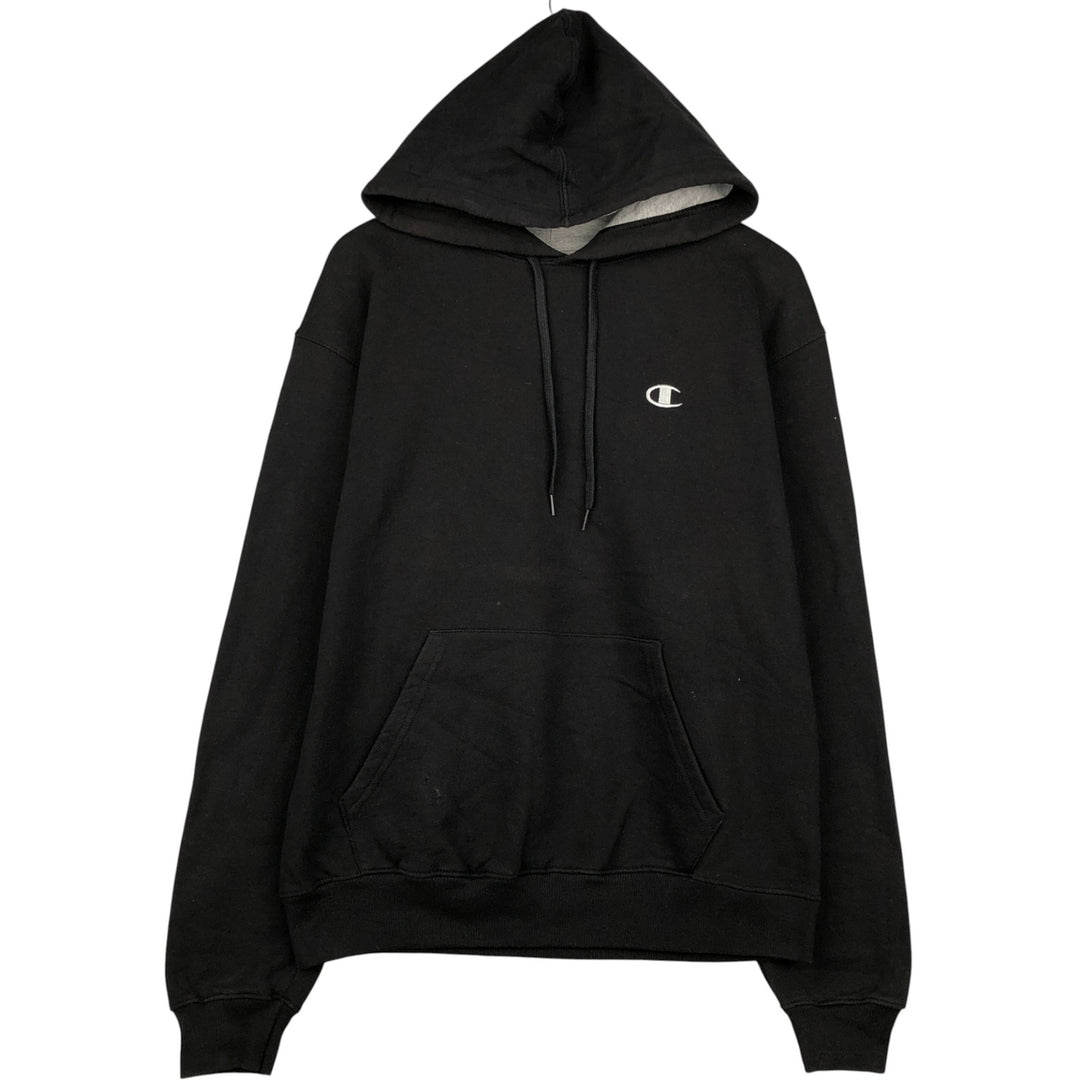 Champion ECO Sweat Pullover Hoodie, Men's Size M cotton black type Vintage Second Hand