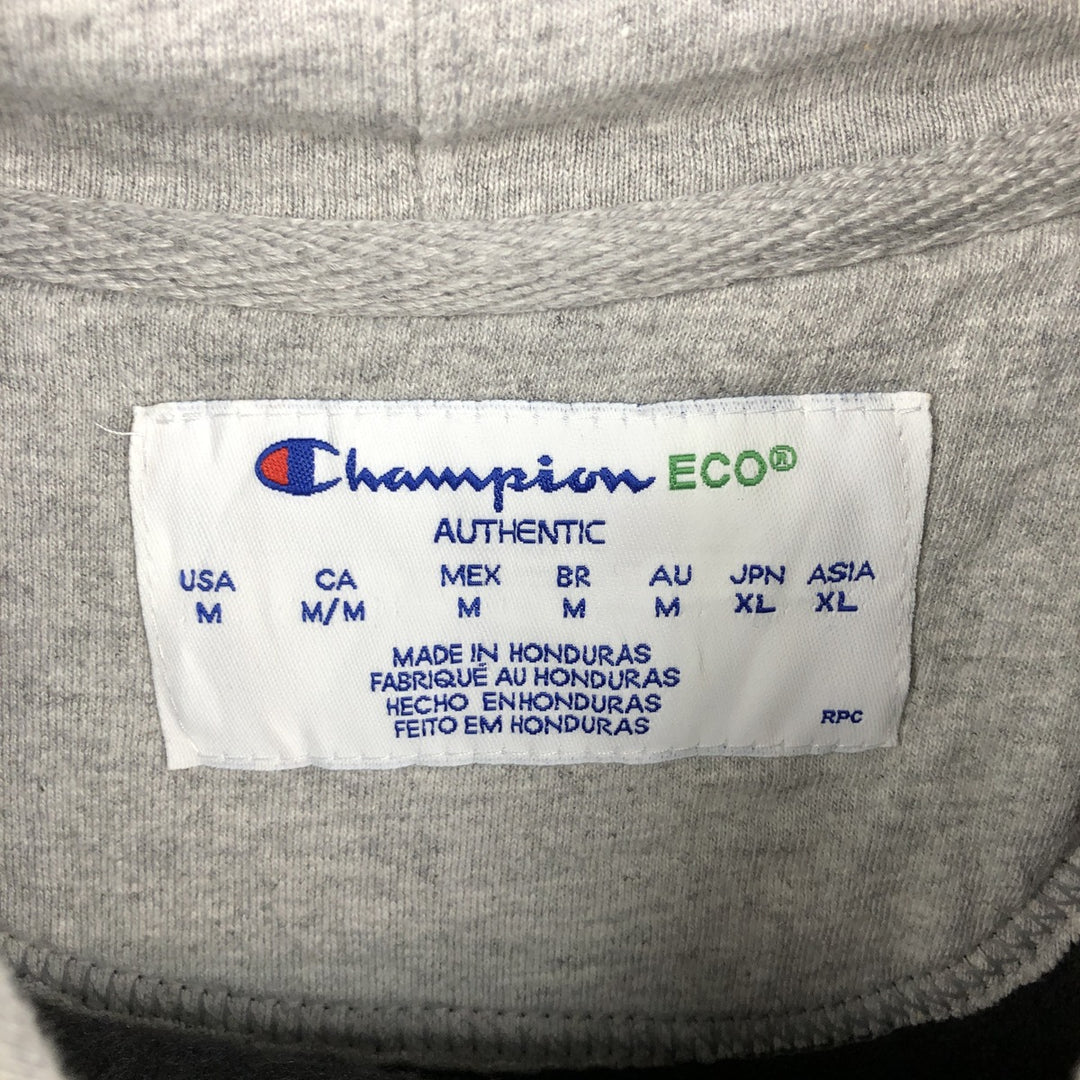 Champion ECO Sweat Pullover Hoodie, Men's Size M cotton black type Vintage Second Hand