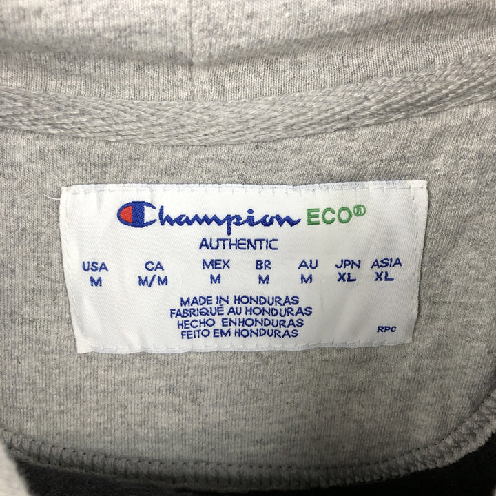Champion ECO Sweat Pullover Hoodie, Men's Size M cotton black type Vintage Second Hand