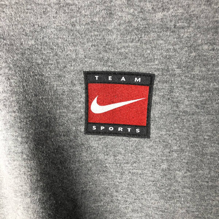 Vintage 90'S Nike Team College Sweatshirt, Made in USA, Men's XL cotton gray type Vintage Second Hand