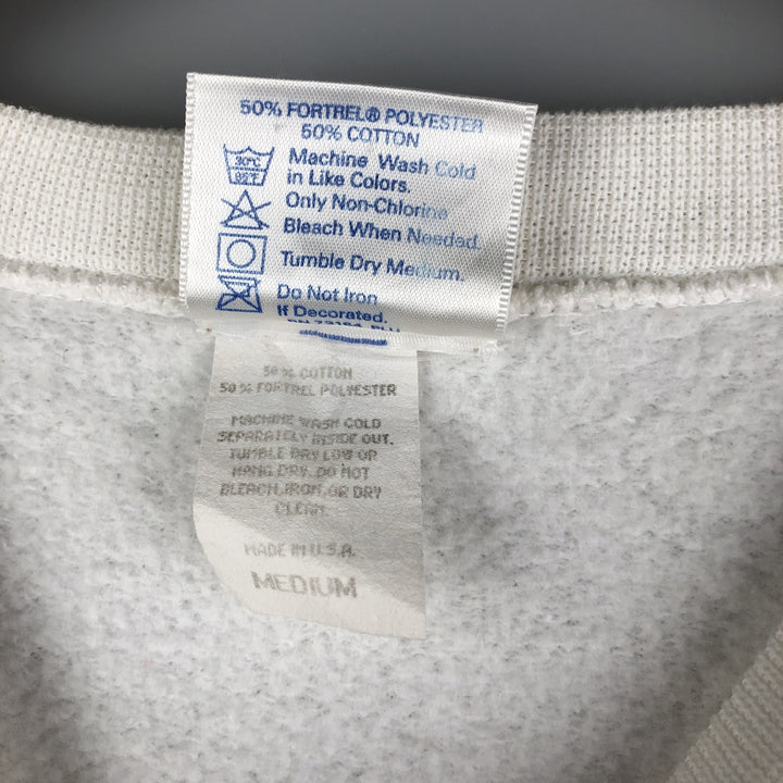 Vintage 90'S Hard Rock Cafe Advertising Sweatshirt, Made in USA, Men's Size Medium polyester white type Vintage Second Hand