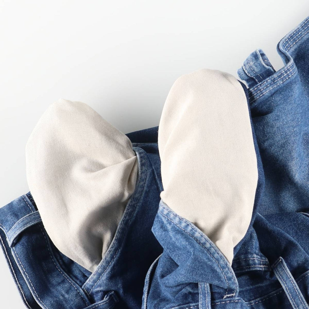Dickies denim painter pants for men, equivalent to W33 unclear blue type Vintage Second Hand