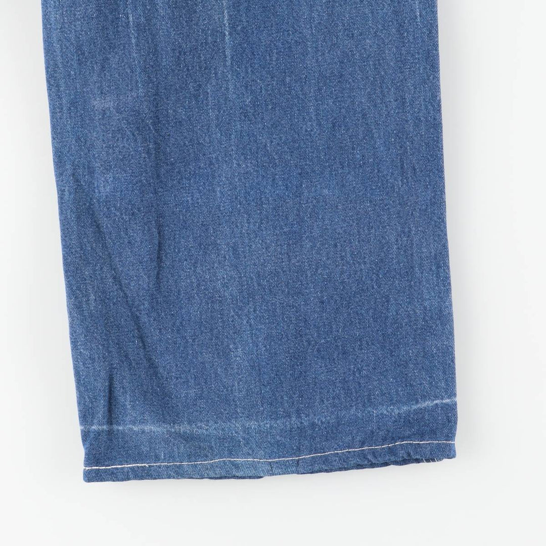 Dickies denim painter pants for men, equivalent to W33 unclear blue type Vintage Second Hand