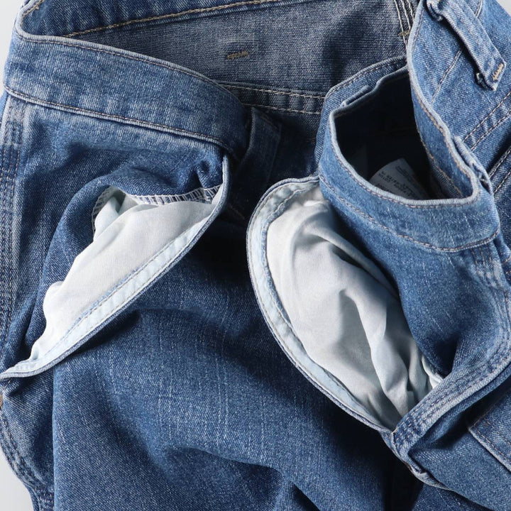 00'S Wrangler Denim Painter Pants Men's W37 cotton blue type Vintage Second Hand