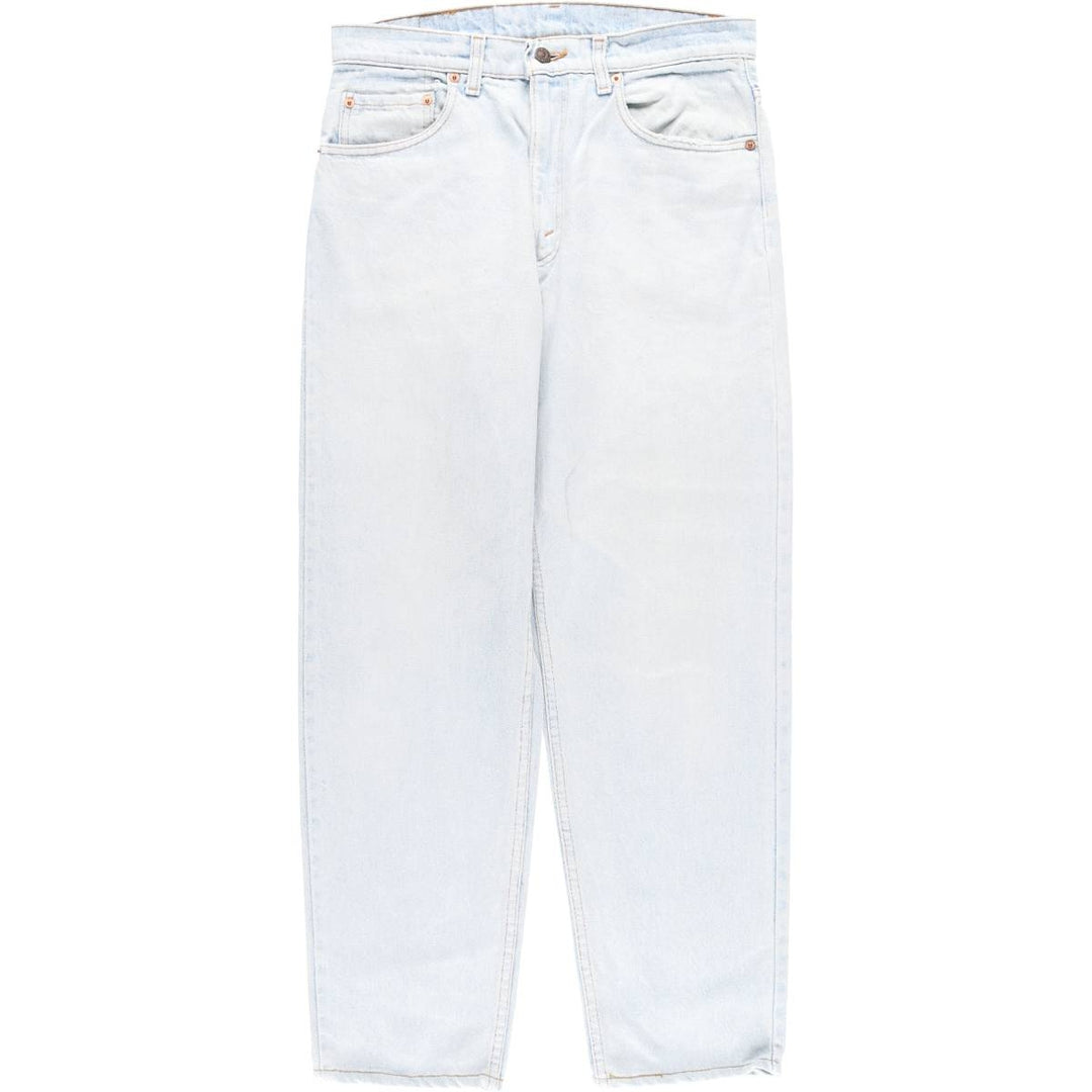 90'S Levi's 00550-4834 Tapered Denim Pants, Made in USA, Men's, Size W31, Vintage cotton blue type Vintage Second Hand