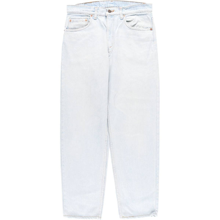 90'S Levi's 00550-4834 Tapered Denim Pants, Made in USA, Men's, Size W31, Vintage cotton blue type Vintage Second Hand