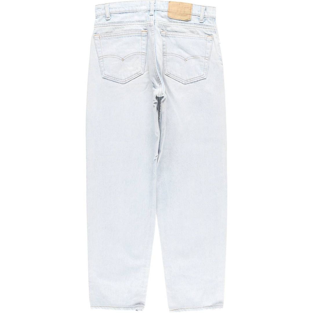 90'S Levi's 00550-4834 Tapered Denim Pants, Made in USA, Men's, Size W31, Vintage cotton blue type Vintage Second Hand