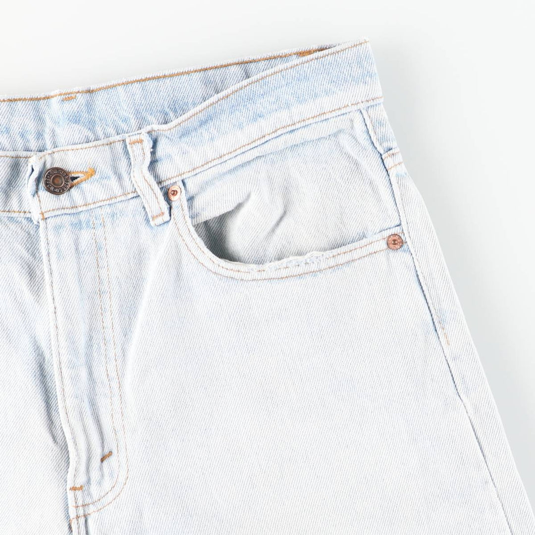90'S Levi's 00550-4834 Tapered Denim Pants, Made in USA, Men's, Size W31, Vintage cotton blue type Vintage Second Hand